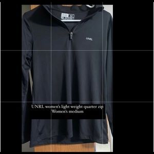 UNRL women’s quarter zip lightweight